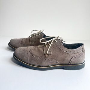 Alpine Swiss Suede Leather Men’s Dress Shoe